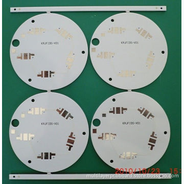4 Layer Double Sided Aluminum / Copper / Iron Alloy Metal Core Pcb With Routing For Led